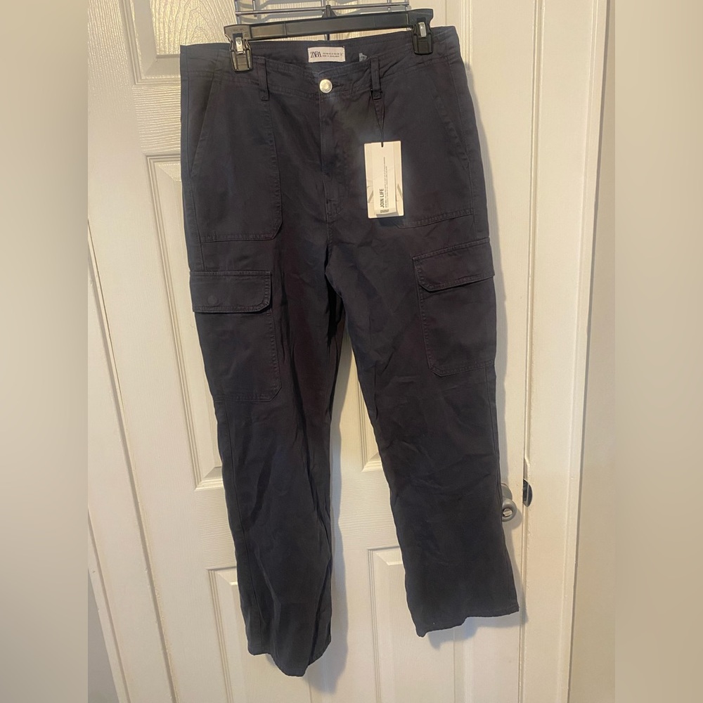Navy blue, cargo pants